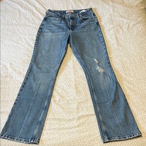 Wrangler Women's Flare Jeans in Classic Blue